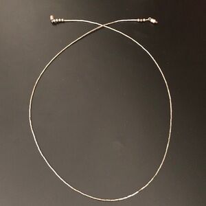 Vintage Liquid Silver Necklace